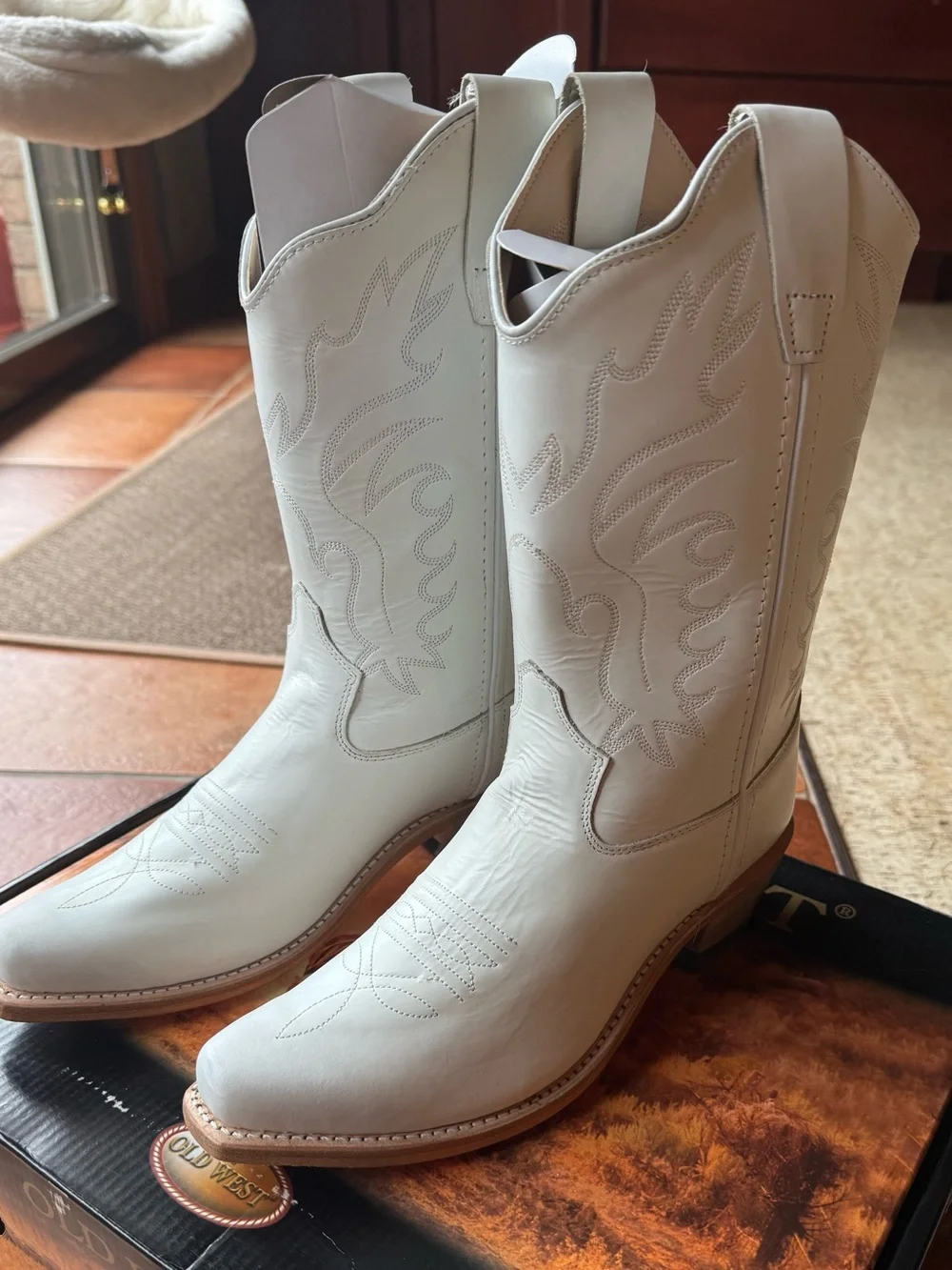 Leather Cowboy Boots